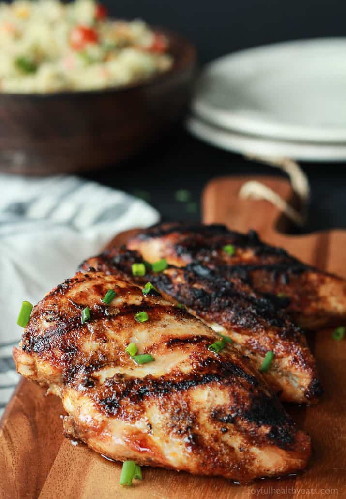The BEST Grilled Chicken Recipe with Spice Rub | Easy Healthy Recipes
