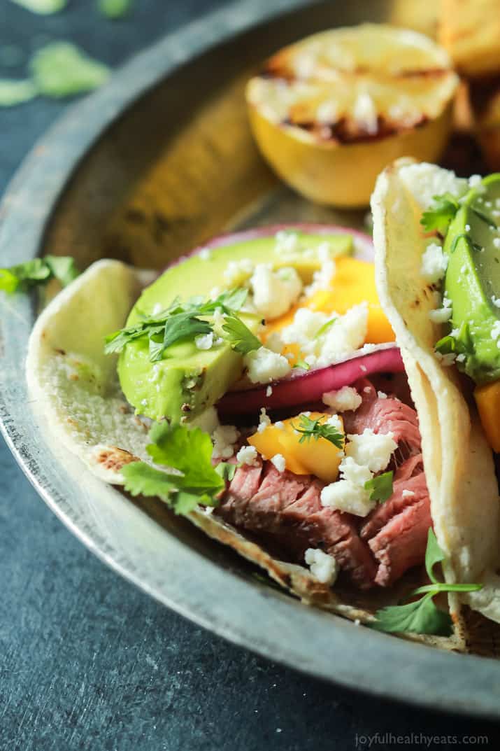 Grilled Steak Street Tacos Easy Healthy Recipes Using Real Ingredients