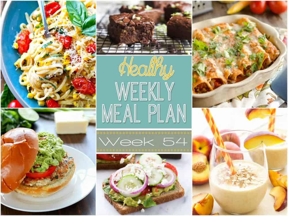 Healthy Meal Plan Week #54 | Easy Healthy Recipes Using Real Ingredients