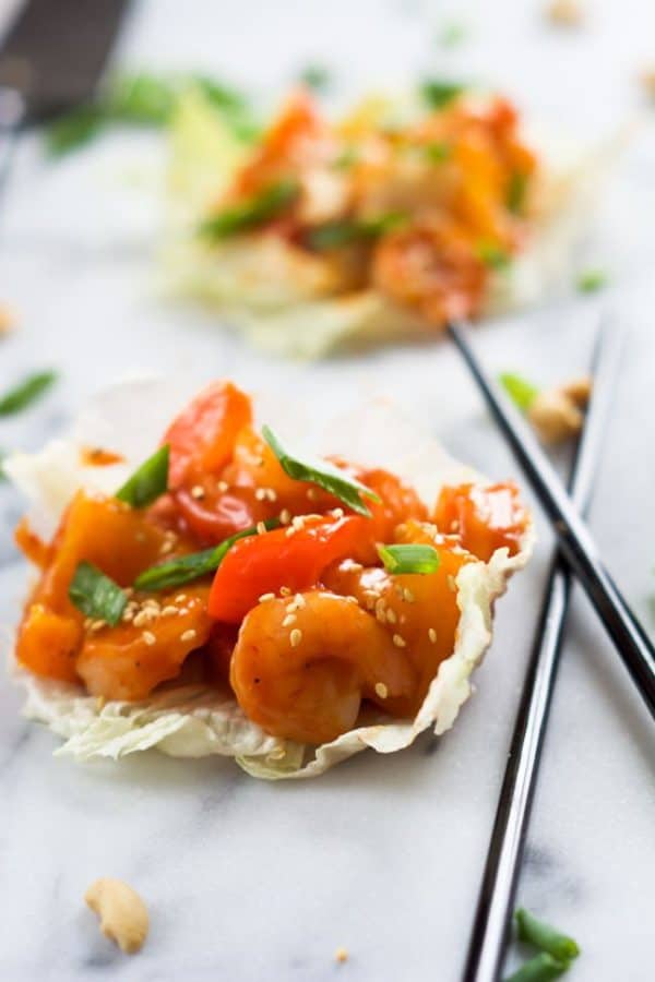 skinny-sweet-and-sour-shrimp-lettuce-wraps-3