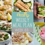 Make your life easier AND healthier with this family friendly Healthy Meal Plan! It has a weeks worth of healthy recipes that you & the kids will love! Recipes for breakfast, lunch, and dinner with a few snacks and desserts snuck in! | joyfulhealthyeats.com