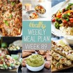 Make your life easier AND healthier with this family friendly Healthy Meal Plan! It has a weeks worth of healthy recipes that you & the kids will love! Recipes for breakfast, lunch, and dinner with a few snacks and desserts snuck in! | joyfulhealthyeats.com