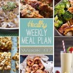 Make your life easier AND healthier with this family friendly Healthy Meal Plan! It has a weeks worth of healthy recipes that you & the kids will love! Recipes for breakfast, lunch, and dinner with a few snacks and desserts snuck in! | joyfulhealthyeats.com