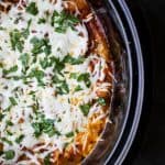 Crock Pot Turkey Spinach Stuffed Shells, stuffed shells haven't been easier. Jumbo Shells stuffed with ricotta, spinach, ground turkey and Italian herbs all made into one delicious cheesy meal your family will love!