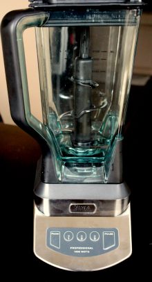 The Ninja Faraway Blender on a Wooden Table