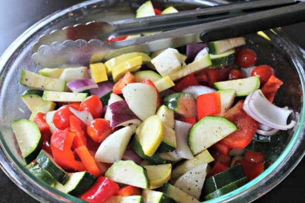 Grilled Vegetable Orzo Salad Recipe