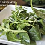 Image of a Spinach & Arugula Salad