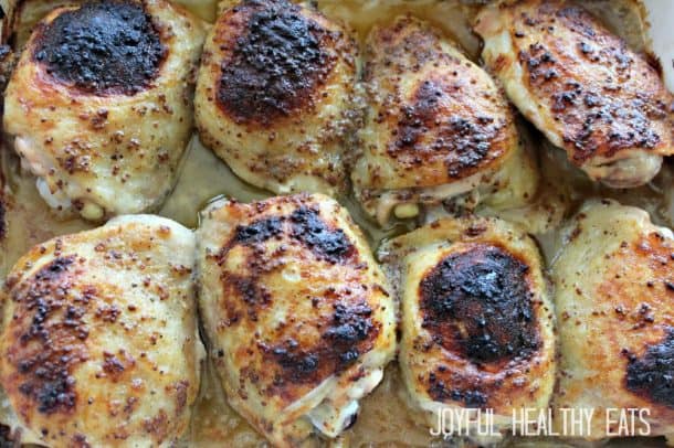 Paleo Mustard Glazed Chicken