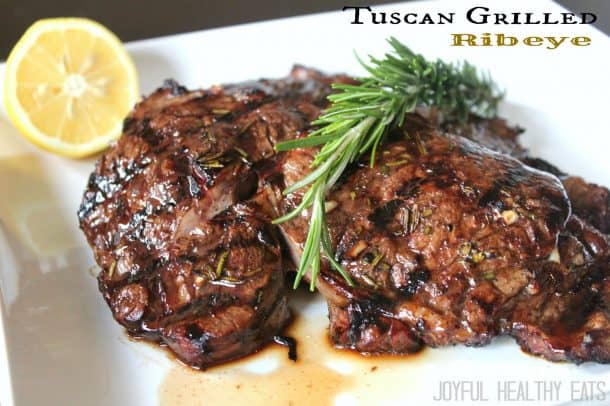 Tuscan Grilled Ribeye #steak #ribeye #tuscanribeye