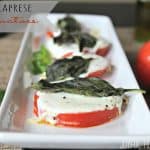 Image of Baked Caprese Tomatoes