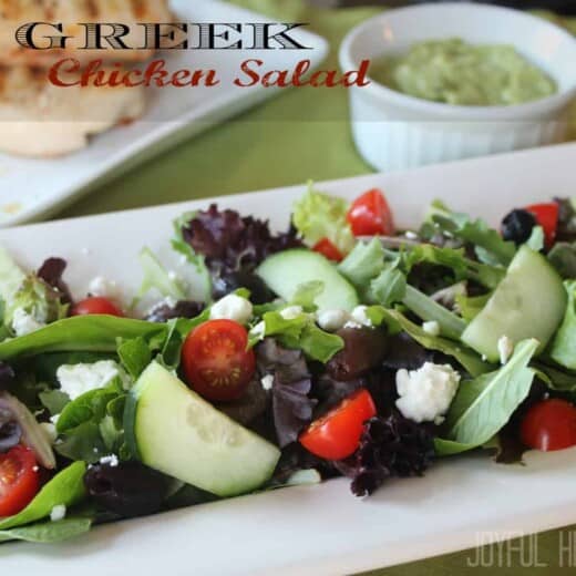 Greek Chicken Salad