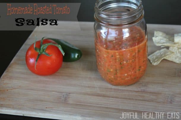 Homemade Roasted Tomato Salsa