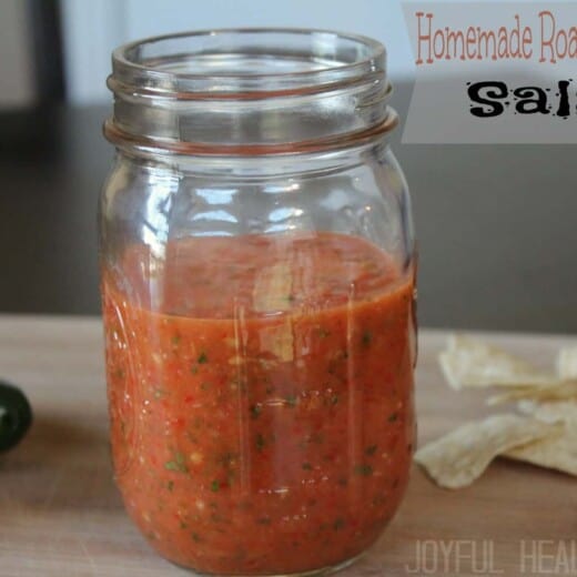 Easy Homemade Roasted Tomato Salsa