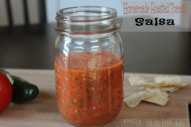 Easy Homemade Roasted Tomato Salsa | Best Fresh Salsa Recipe