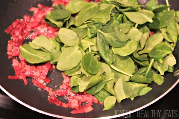 Image of Spinach & Turkey Bacon