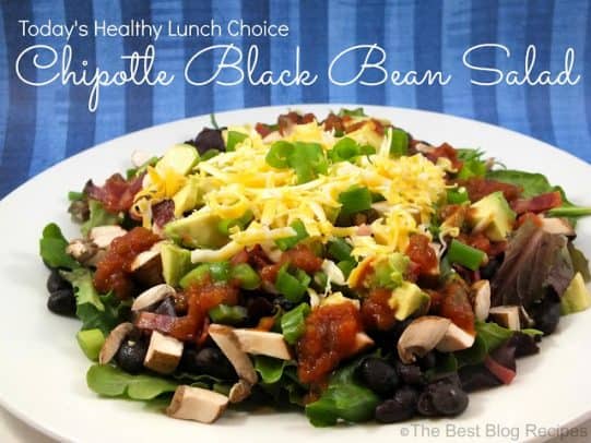Chipotle+Black+Bean+Salad+recipe+from+The+Best+Blog+Recipes