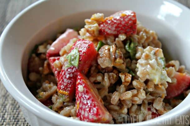 Farro & Strawberry Salad 6