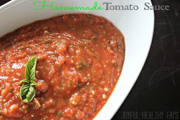 Homemade Tomato Sauce 4