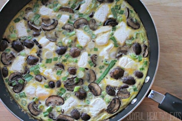 Image of Mushroom & Cheese Frittata