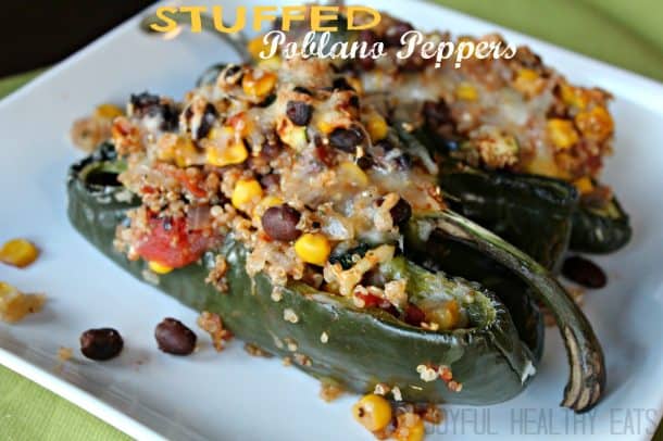 Image of Stuffed Poblano Peppers