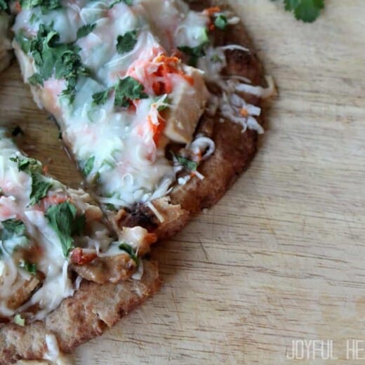 Thai Chicken Pizza 8