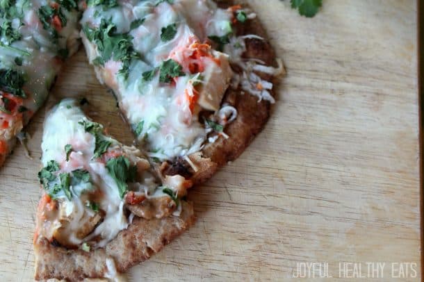 Thai Chicken Pizza 8