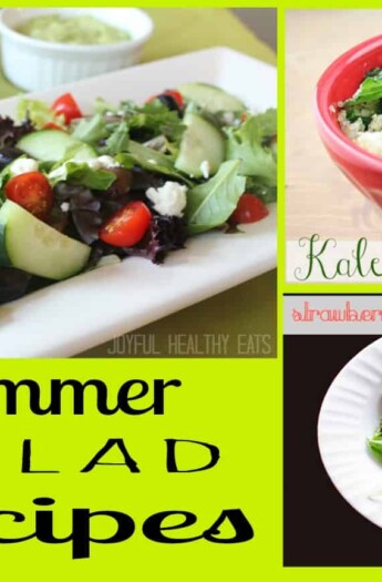 Summer Salad Recipe Roundup #saladrecipes