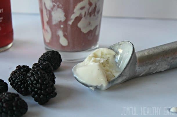 Blackberry Vanilla Bean Ice Cream Soda 8