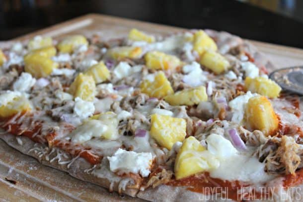 Hawaiian Pizza on the Grill 15