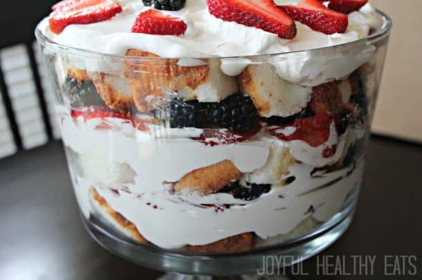 Strawberry Shortcake Trifle 6