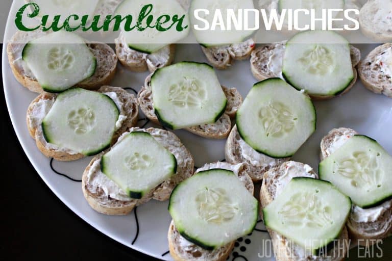 Cucumber Sandwiches | Easy 4 Ingredient Cucumber Sandwiches