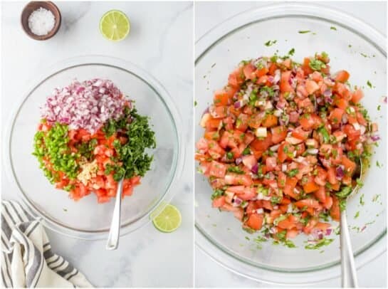 Homemade Pico De Gallo Recipe | Joyful Healthy Eats