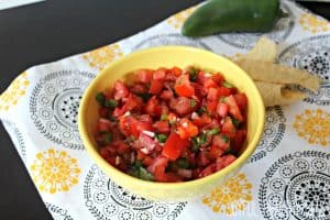 Pico de Gallo #freshsalsa #picodegallrecipes