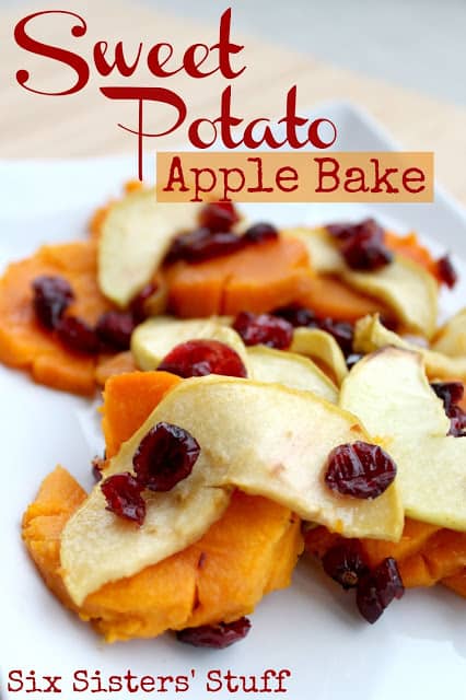 Sweet Potato Apple Bake with Title Image