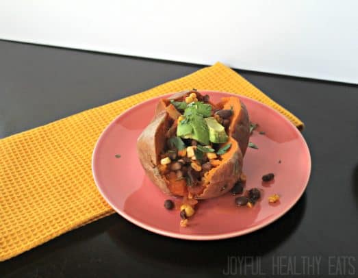 Tex-Mex Stuffed Sweet Potato 7