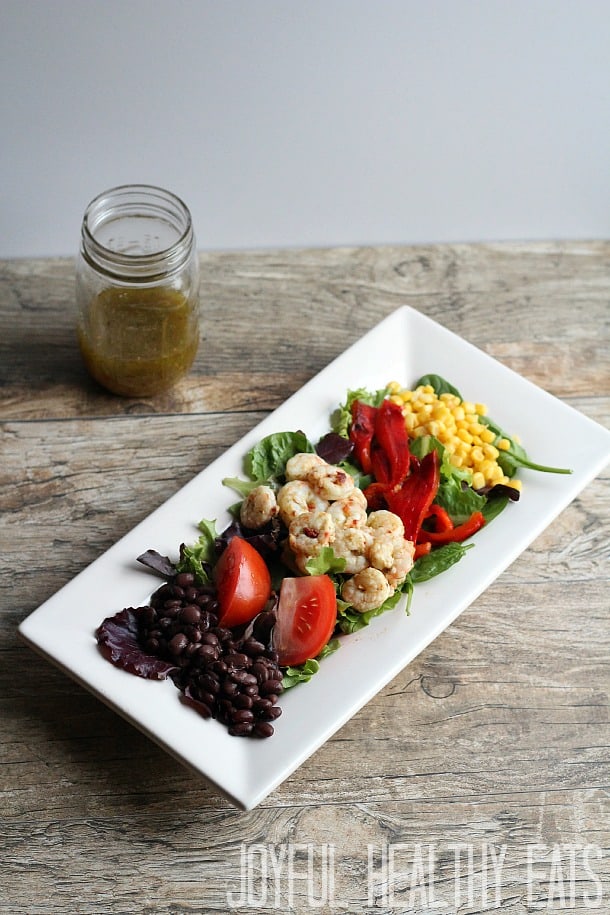 Healthy Grilled Shrimp Salad Recipe