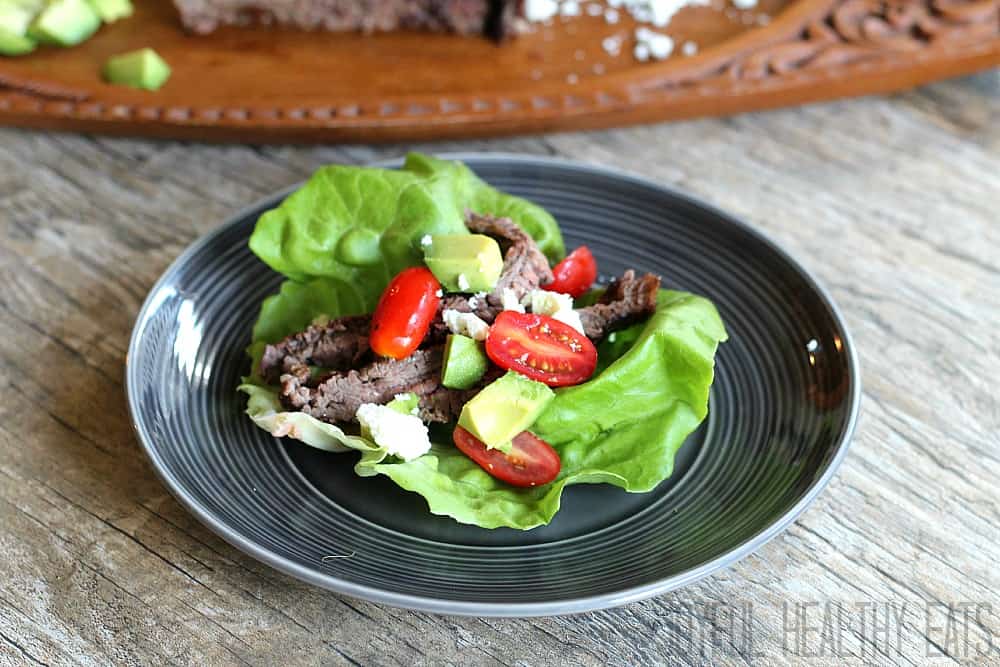 Skirt Steak Tacos With Boston Lettuce Healthy Taco Recipe