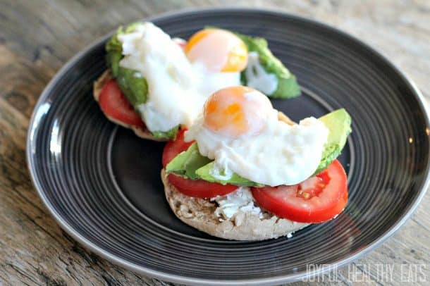 Veggie Eggs Benedict #eggs #breakfast #eggsbenedict