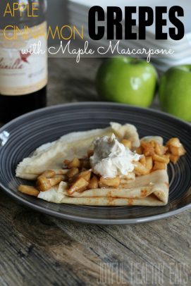 Image of Apple Cinnamon Crepes with Maple Mascarpone