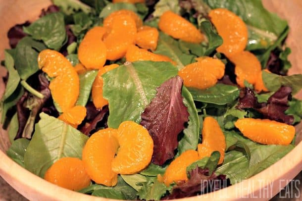 Mandarin Orange Cranberry Salad 2