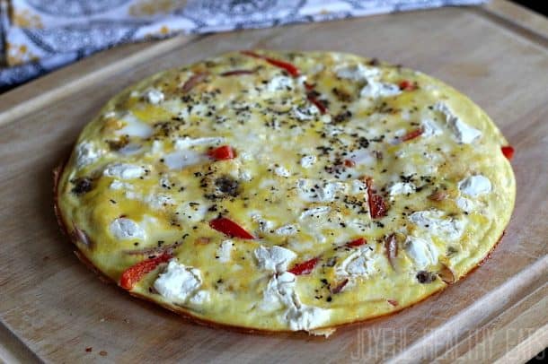 Sausage Pepper & Onion Frittata 5