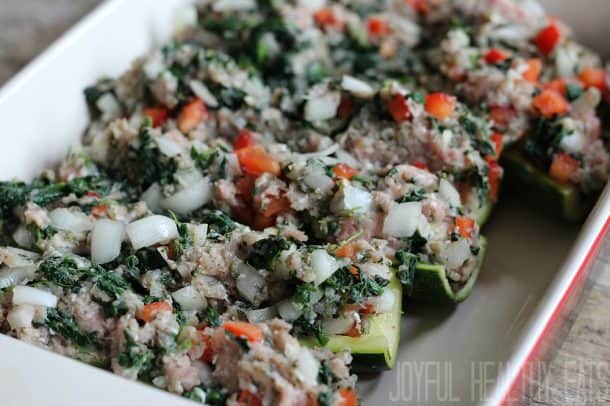 Stuffed Zucchini Boats 5