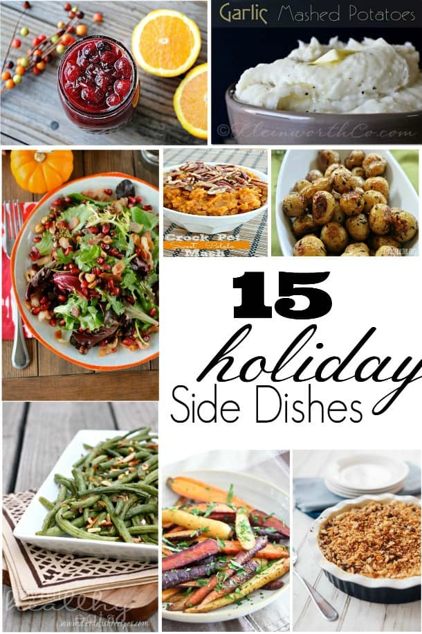 Holiday Side Dishes #thanksgiving #holiday #recipes #sidedishes