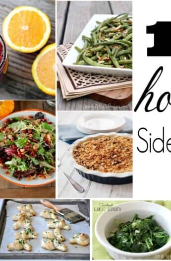 Holiday Side Dishes Recipe Roundup #thanksgiving #holiday #recipes #sidedishes