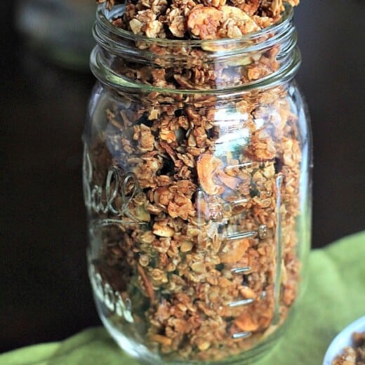 Homemade Almond Vanilla Granola 6