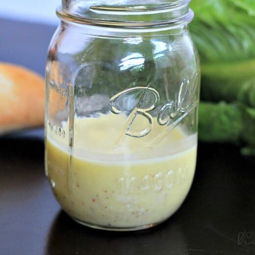 No Egg Homemade Caesar Dressing 3