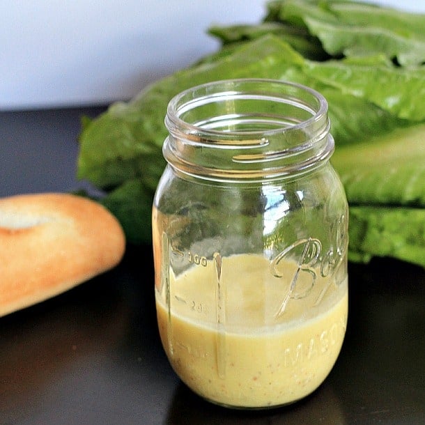 No Egg Homemade Caesar Dressing_foodgawker