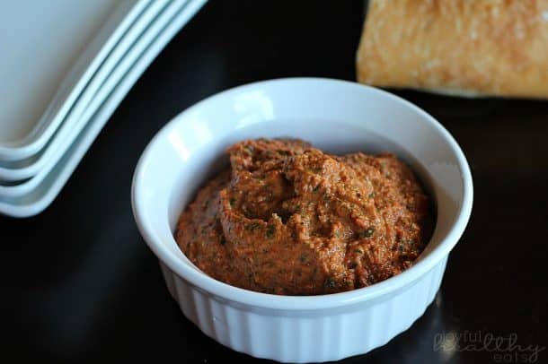 Roasted Red Pepper Pesto 4