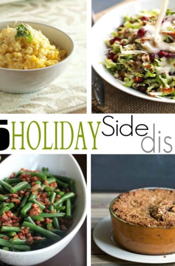 15 Holiday Side Dishes for Thanksgiving and Christmas.