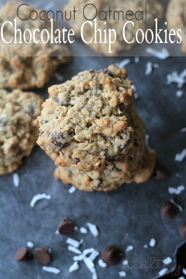 Coconut Oatmeal Chocolate Chip Cookies